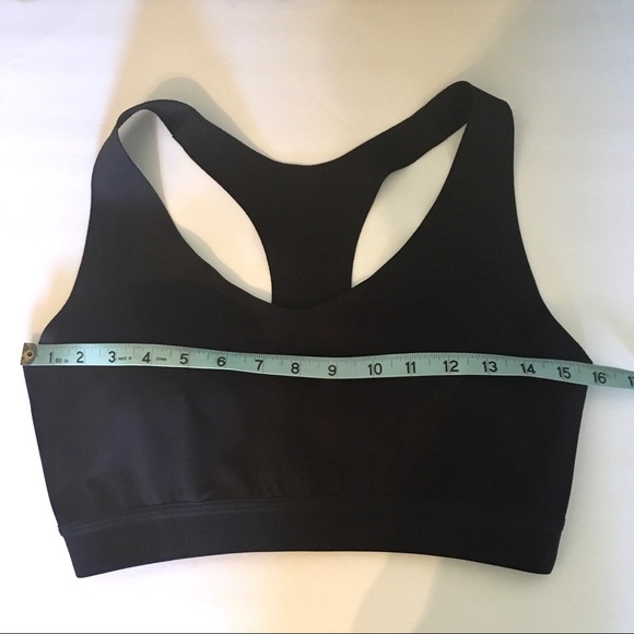 All In Motion Women's Medium Support Bonded Racerback Sports Bra Black Large - Picture 10 of 11